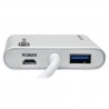 Tripp Lite 4-Port Portable USB 3.0 SuperSpeed Mini Hub, Aluminum | Tripp Lite Interface Hubs