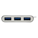Tripp Lite 4-Port Portable USB 3.0 SuperSpeed Mini Hub, Aluminum