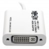 Tripp Lite USB C to DVI External Video Adapter (M/F) DisplayPort Alternate Mode, 1920 x 1080 (1080p) | Tripp Lite Cable Interfac
