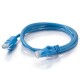 1.5m Cat6 550 MHz Snagless Crossover Cable - Blue