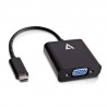 V7 USB-C male to VGA female Adapter Black | V7 Cable Interface/Gender Adapters