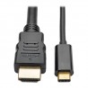 Tripp Lite USB Type-C (USB-C) to HDMI Adapter Cable (M/M), 3840 x 2160 (4K x 2K) @ 30 Hz, 4.88 m | Tripp Lite Cable Interface/Ge