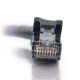 1m Cat6 550 MHz Snagless Crossover Cable - Black