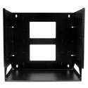 StarTech.com Wall-Mount Server Rack with Built-in Shelf - Solid Steel - 8U