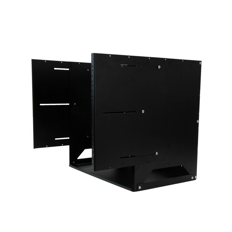 StarTech.com Wall-Mount Server Rack with Built-in Shelf - Solid Steel ...