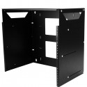 StarTech.com Wall-Mount Server Rack with Built-in Shelf - Solid Steel - 8U