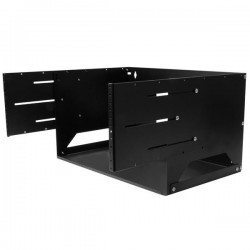 StarTech.com Wall-Mount Server Rack with Built-in Shelf - Solid Steel - 4U | StarTech.com Branded Racks