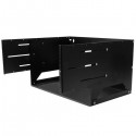 StarTech.com Wall-Mount Server Rack with Built-in Shelf - Solid Steel - 4U