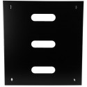 StarTech.com Wall-Mount Bracket for Shallow Rack-Mount Equipment - Solid Steel - 12U