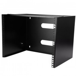 StarTech.com Wall-Mount Bracket for Shallow Rack-Mount Equipment - Solid Steel - 8U | StarTech.com Branded Racks