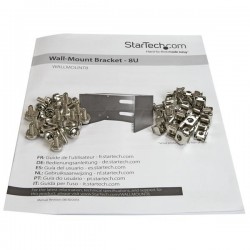 StarTech.com Wall-Mount Bracket for Shallow Rack-Mount Equipment - Solid Steel - 8U | StarTech.com Branded Racks