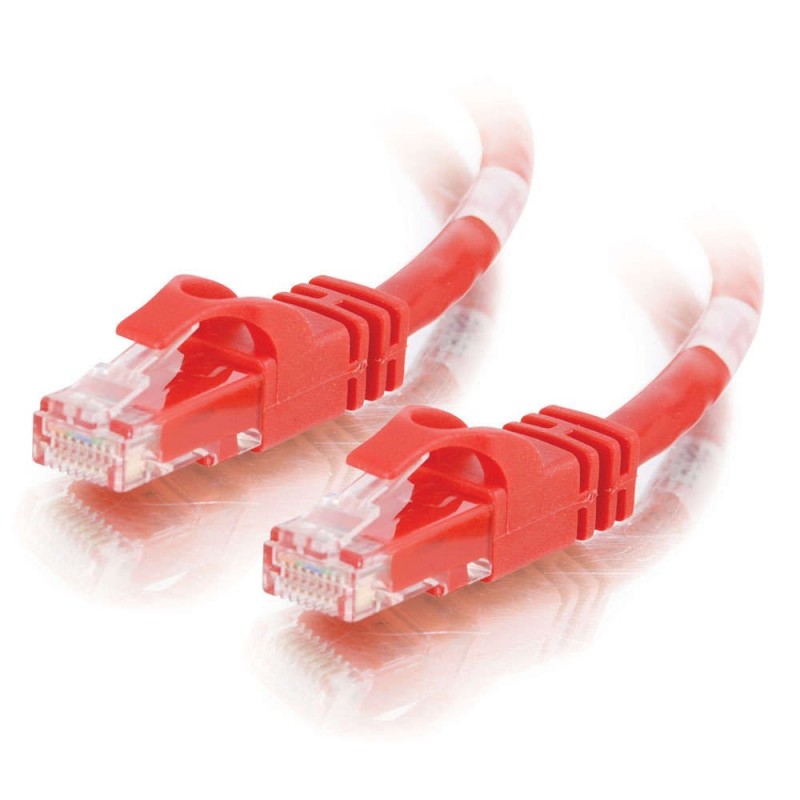 5m Cat6 550 MHz Snagless Crossover Cable - Red