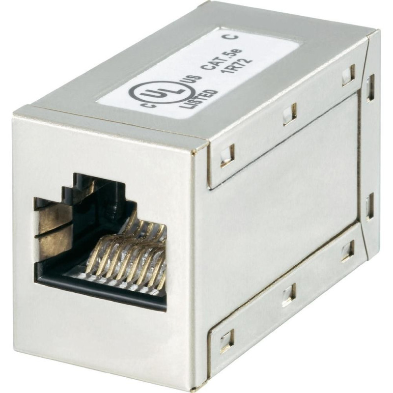 Cat5e FTP Shielded RJ45 Through Coupler Cat5e FTP Shielded RJ45 Through Coupler