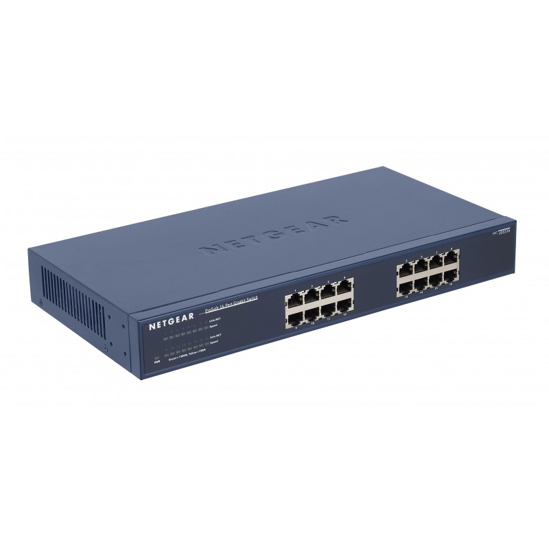 Netgear ProSafe Plus JGS516PE Netgear Unmanaged Rackmount Switches