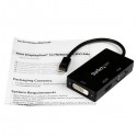 StarTech.com Mini DisplayPort&trade; to VGA / DVI / HDMI&reg; Adapter &ndash; 3-in-1 mDP Converter