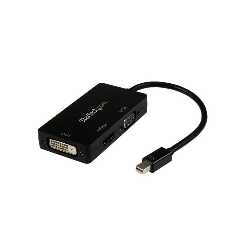 StarTech.com Mini DisplayPort&trade; to VGA / DVI / HDMI&reg; Adapter &ndash; 3-in-1 mDP Converter