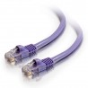 C2G 3m Cat5e Booted Unshielded (UTP) Network Patch Cable - Purple