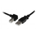 StarTech.com 3m USB 2.0 A to Left Angle B Cable - M/M