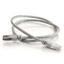 1m Shielded Cat5E Snagless RJ45 Patch Leads - Grey