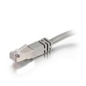 1m Shielded Cat5E Snagless RJ45 Patch Leads - Grey