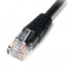 StarTech.com 6 ft Cat5e Black Molded RJ45 UTP Cat 5e Patch Cable - 6ft Patch Cord | StarTech.com Network Cables