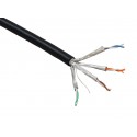 Cat6a External F/FTP Cable - LDPE Outer Sheath