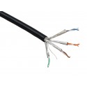 Cat 6a External F/FTP Cable - LDPE Outer Sheath