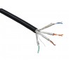 Cat6a External F/FTP Cable - LDPE Outer Sheath