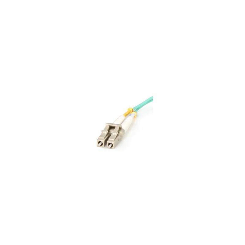 StarTech.com 10m 10Gb Aqua LC/LC Duplex 50/125 Multimode LSZH Fiber Cable