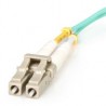 StarTech.com 1m 10Gb Aqua LC/LC Duplex 50/125 Multimode LSZH Fiber Cable