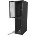 47u 800mm x 1200mm 2 Compartment CoLocation Server Rack