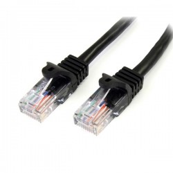 StarTech.com Cat5e Ethernet Patch Cable with Snagless RJ45 Connectors - 10 m, Black | StarTech.com Network Cables