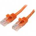 StarTech.com Cat5e Ethernet Patch Cable with Snagless RJ45 Connectors - 10 m, Orange