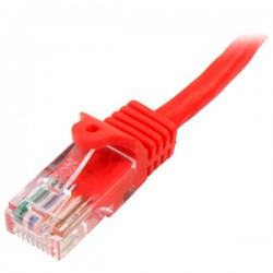 StarTech.com Cat5e Ethernet Patch Cable with Snagless RJ45 Connectors - 7 m, Red | StarTech.com Network Cables