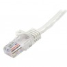 StarTech.com Cat5e Ethernet Patch Cable with Snagless RJ45 Connectors - 7 m, White | StarTech.com Network Cables