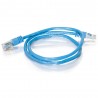 1m Shielded Cat5E RJ45 Patch Leads - Blue