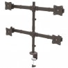 StarTech.com Desk Mount Quad Monitor Arm - Articulating - Heavy Duty Steel | StarTech.com Flat Panel Desk Mounts