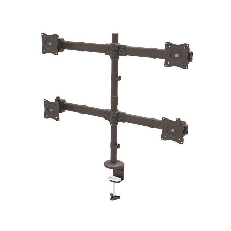 StarTech.com Desk Mount Quad Monitor Arm - Articulating - Heavy Duty Steel