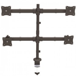 StarTech.com Desk Mount Quad Monitor Arm - Articulating - Heavy Duty Steel | StarTech.com Flat Panel Desk Mounts