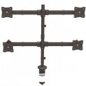 StarTech.com Desk Mount Quad Monitor Arm - Articulating - Heavy Duty Steel