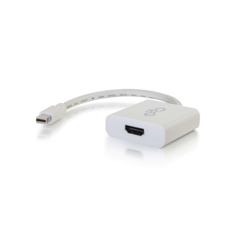 C2G 4k mini displayport to hdmi active adapter converter white C2G Cable Interface/Gender