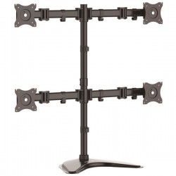 StarTech.com Quad-Monitor Stand | StarTech.com Flat Panel Desk Mounts