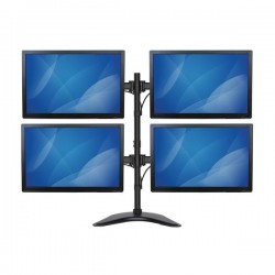 StarTech.com Quad-Monitor Stand | StarTech.com Flat Panel Desk Mounts