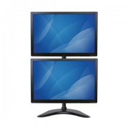 StarTech.com Dual-Monitor Stand - Vertical | StarTech.com Flat Panel Desk Mounts
