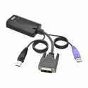 Tripp Lite NetDirector DVI USB Server Interface Unit with Virtual Media and CAC Support (B064-IPG Series), USB and DVI