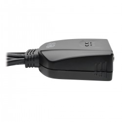 Tripp Lite 2-Port USB/VGA Cable KVM Switch with Cables and USB Peripheral Sharing | Tripp Lite KVM Solutions