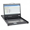 Tripp Lite 1U Rack-Mount Console with 19 in. LCD, 1920 x 1080 (1080p), DVI or VGA Video, TAA | Tripp Lite Rack Consoles