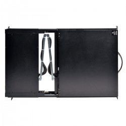 Tripp Lite 1U Rack-Mount Console with 19 in. LCD, 1920 x 1080 (1080p), DVI or VGA Video, TAA | Tripp Lite Rack Consoles