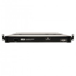 Tripp Lite 1U Rack-Mount Console with 19 in. LCD, 1920 x 1080 (1080p), DVI or VGA Video, TAA | Tripp Lite Rack Consoles