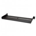 StarTech.com Vented 1U Rack Shelf - 7 in. Deep